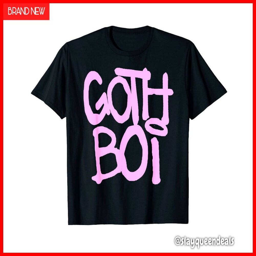 Goth Hip Hop Emo Rap Grunge T-Shirt, Lightweight Classic Fit Tee